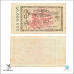 Billete Alemania Weimar 20.000.000 Mark 1923 #S1015