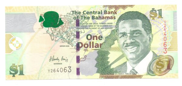 BAHAMAS 1 DOLAR 2008 SIN CIRCULAR #71 (20240701359) - Imagen 2
